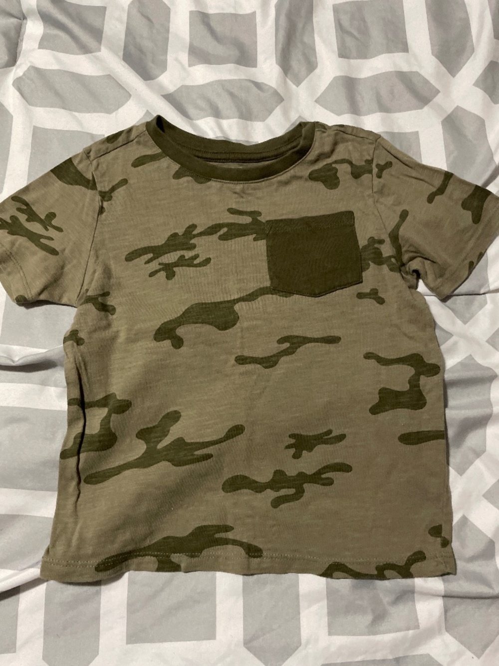 army print tshirt